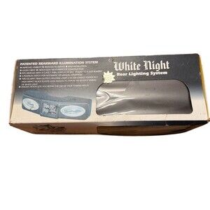 White Night Trailer Hitch Backup Light Kit Rear Lighting System Fixed